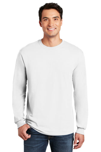 Adult 100% Cotton Long Sleeve T-Shirt