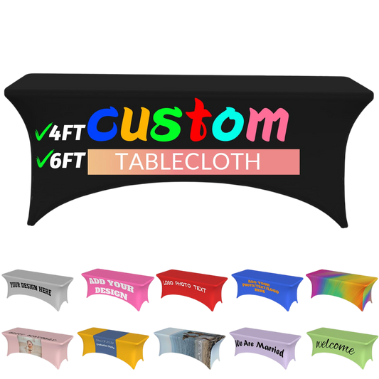 Tablecloths Sublimated Fitted or Loose