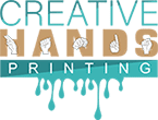 Creative Hands Printing Logo
